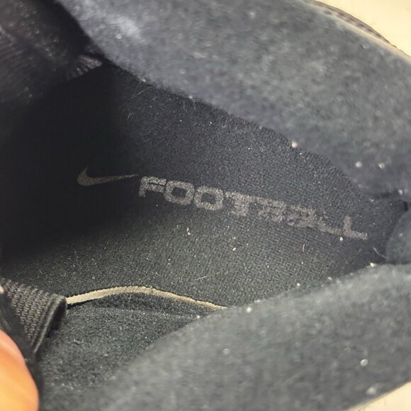 Nike Phylon Football Cleats 308384-011 Black Men’s Sz 10 Sports Outdoor Shoes - Picture 8 of 10